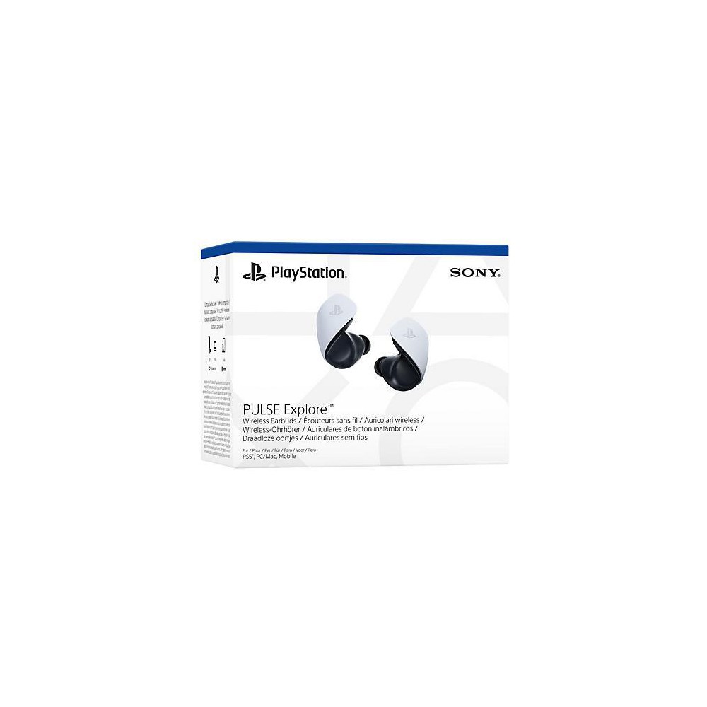 Accesorio sony ps5 -  auriculares pulse 3d explore blanco - negro