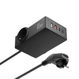 Cargador ewent ew3992 65w 2 x usb tipo a - 2 x usb tipo c