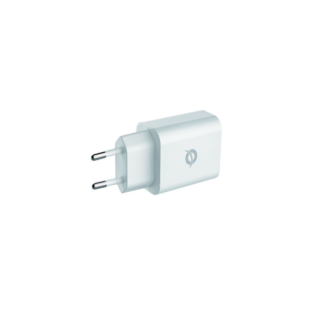 Cargador conceptronic carga rapida pd 1 puerto usb tipo c althea - 25w - blanco