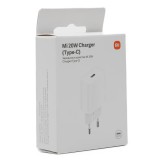 Cargador de pared xiaomi mi fast charger - usb tipo c -  20w - blanco