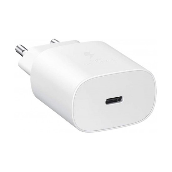 Cargador samsung ep - ta800nwe usb tipo c blanco 25w bulk