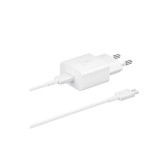 Cargador samsung ep - t1510xwegeu usb - c 15w + cable usb - c blanco