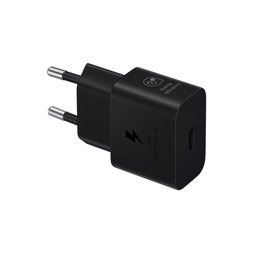 Cargador samsung ep - t2510nbegeu usb tipo c negro 25w - cable no incluido