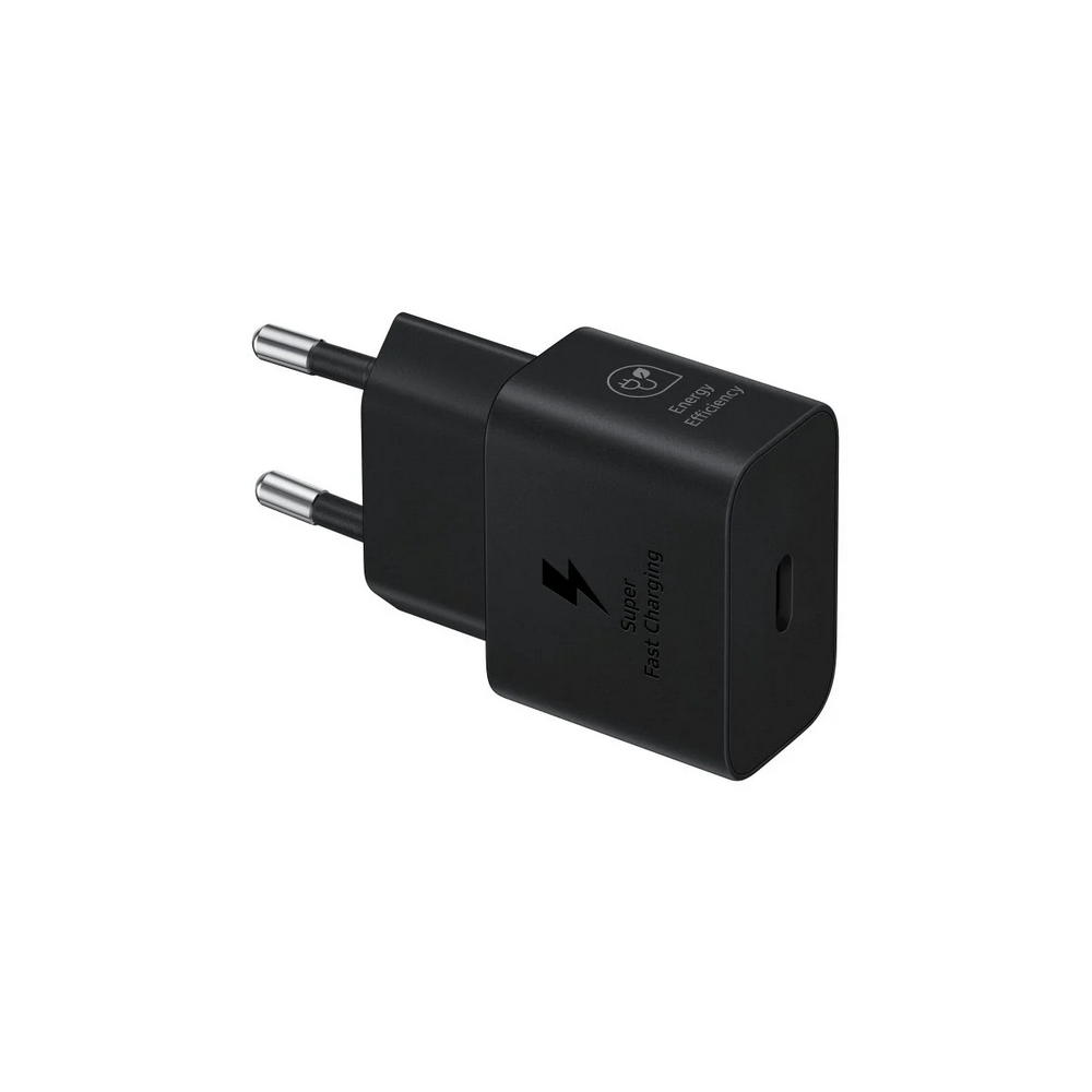 Cargador samsung ep - t2510xbegeu usb tipo c negro 25w cable incluido