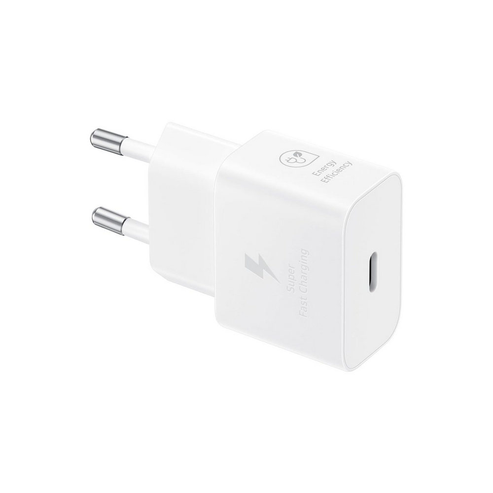 Cargador samsung ep - t2510nwegeu usb tipo c blanco 25w - cable no incluido