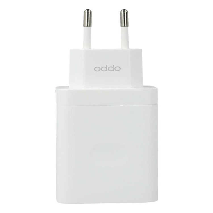Cargador oppo supervooc 33w usb tipo a blanco