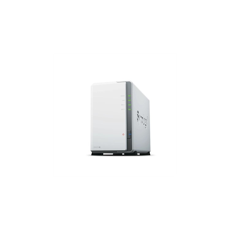 Servidor nas synology disk station  ds223j 1gb 2 bahias raid ethernet gigabit