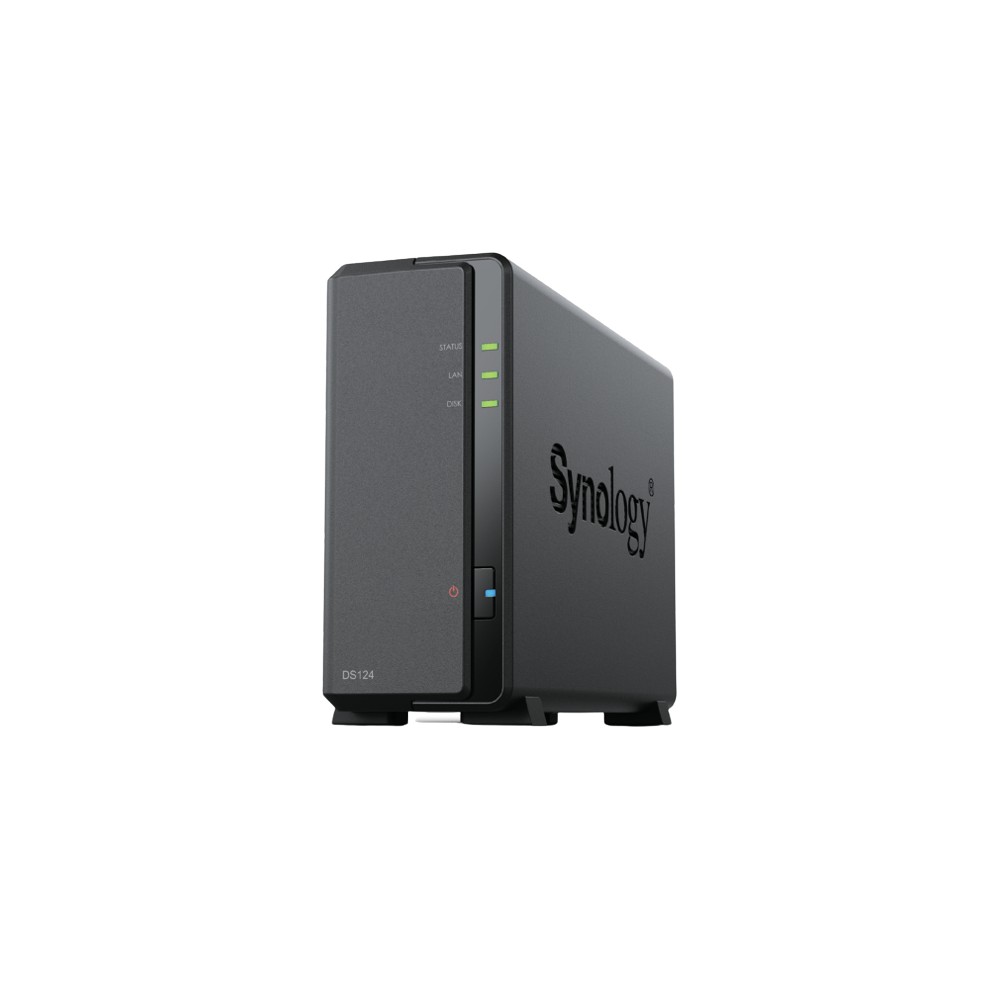 Servidor nas synology disk station ds124 1gb 1 bahias gigabit ethernet