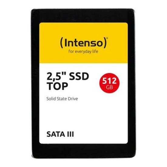 Disco duro interno solido ssd intenso top performance 512gb 2.5 pulgadas sata3