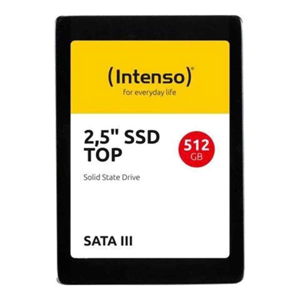 Disco duro interno solido ssd intenso top performance 512gb 2.5 pulgadas sata3