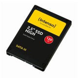 Disco duro interno solido ssd intenso high 120gb 2.5 pulgadas sata3