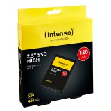 Disco duro interno solido ssd intenso high 120gb 2.5 pulgadas sata3