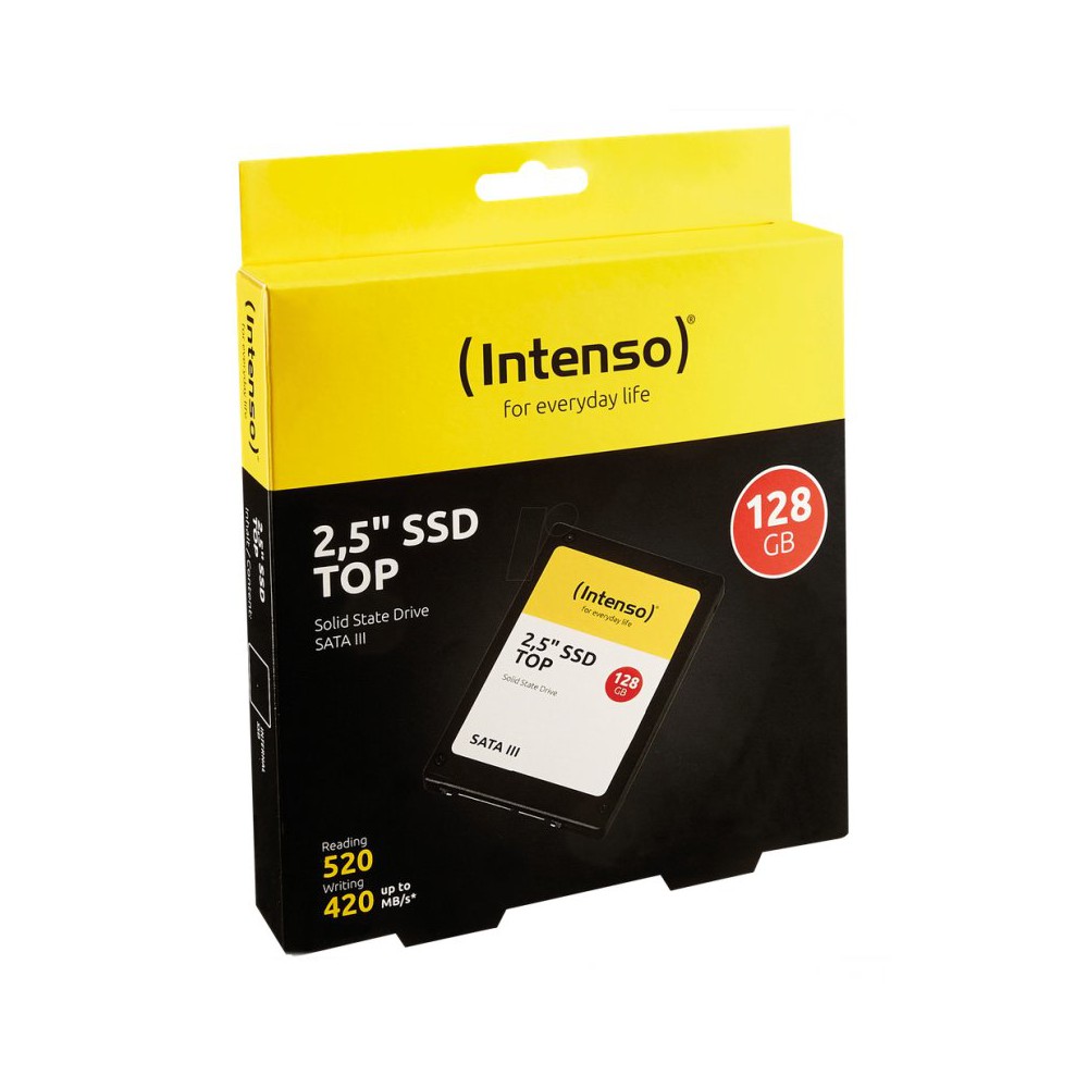 Disco duro interno solido ssd intenso top performance 128gb 2.5 pulgadas sata3