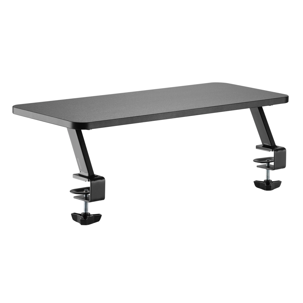 Elevador soporte de monitor para escritorio mesa gaming phoenix riser pro 65 x 26 cm madera mdf fijación universal ajustable