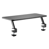 Elevador soporte de monitor para escritorio mesa gaming phoenix riser pro 65 x 26 cm madera mdf fijación universal ajustable