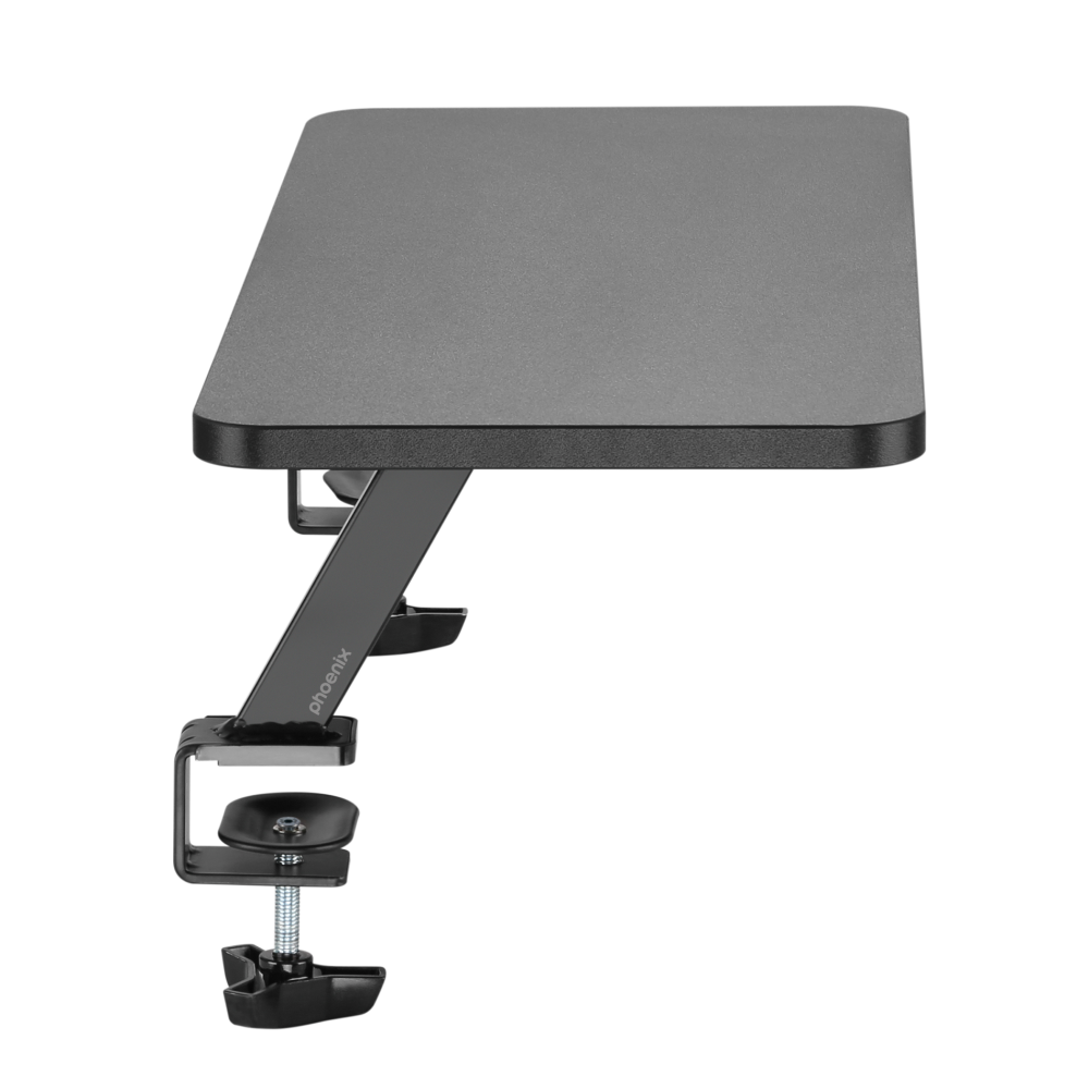 Elevador soporte de monitor para escritorio mesa gaming phoenix riser pro 65 x 26 cm madera mdf fijación universal ajustable