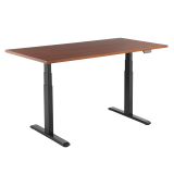 Signa estructura ajustable para escritorio doble motor y 3 segmentos negra