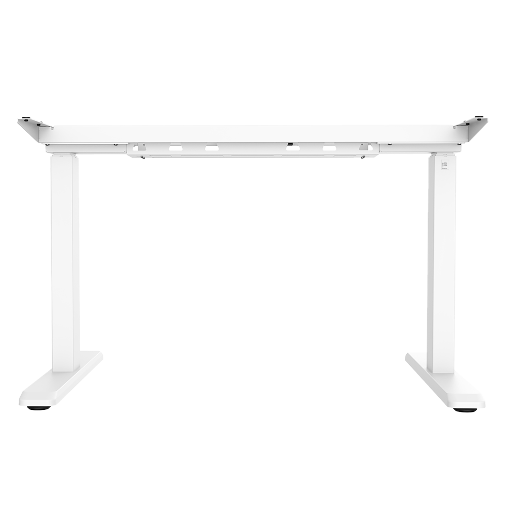 Signa estructura ajustable para escritorio doble motor y 3 segmentos blanca