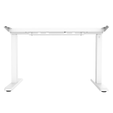 Signa estructura ajustable para escritorio doble motor y 3 segmentos blanca