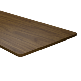 Nature tablero madera mdf walnut 150 x 75 cm