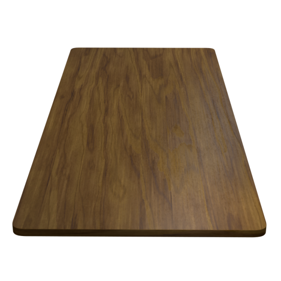 Nature tablero madera mdf walnut 150 x 75 cm