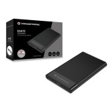 Caja externa 2.5 pulgadas usb - c conceptronic dante06b hasta 6gbs de 7mm hasta 9.5mm