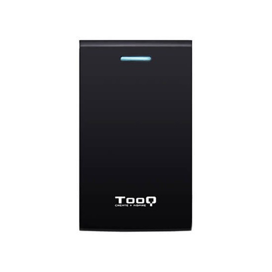 Caja externa 2.5 pulgadas sata tooq tqe - 2526b negro usb 3.0 -  5gbps -  compatible hdd 9.5mm - 12.5mm
