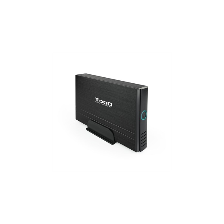 Caja externa tooq tqe - 3520b para hdd 3.5 pulgadas sata usb 2.0 negro