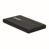 Caja externa tooq tqe - 2510b hdd - ssd 2.5 pulgadas 9.5mm sata usb 2.0 negra