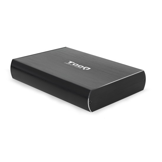 Caja externa tooq tqe - 3531b 3.5 pulgadas sata usb 3.0 negro