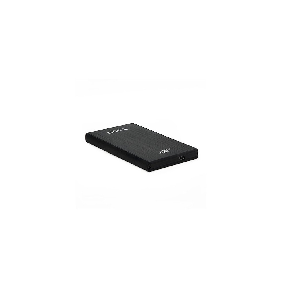 Caja externa tooq tqe - 2522b para hdd - ssd 2.5 pulgadas 9.5mm sata usb 3.0 negra