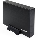 Caja externa tooq tqe - 3527b para hdd 3.5 pulgadas sata usb 3.0