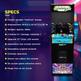 Máquina arcade 1up galaga deluxe