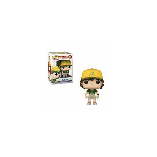 Funko pop stranger things dustin en el campamento