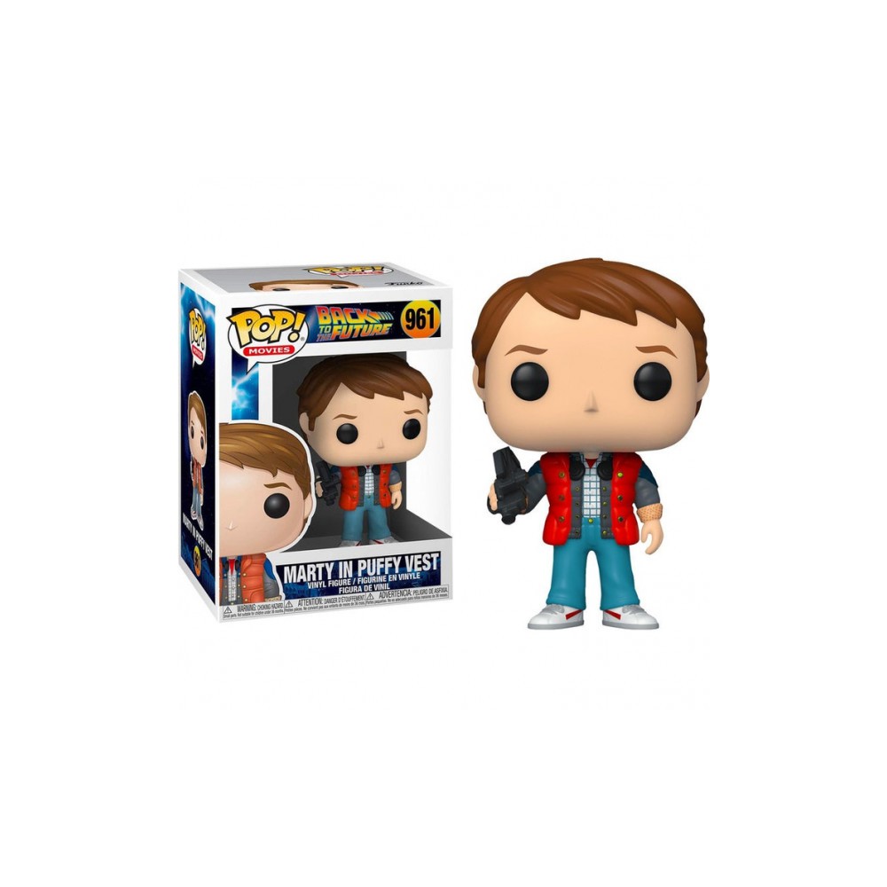 Funko pop regreso al futuro marty con chaleco hinchado 48705
