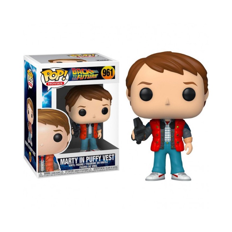 Funko pop regreso al futuro marty con chaleco hinchado 48705
