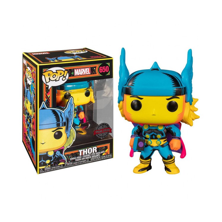 Funko pop marvel black light thor multicolor 48847