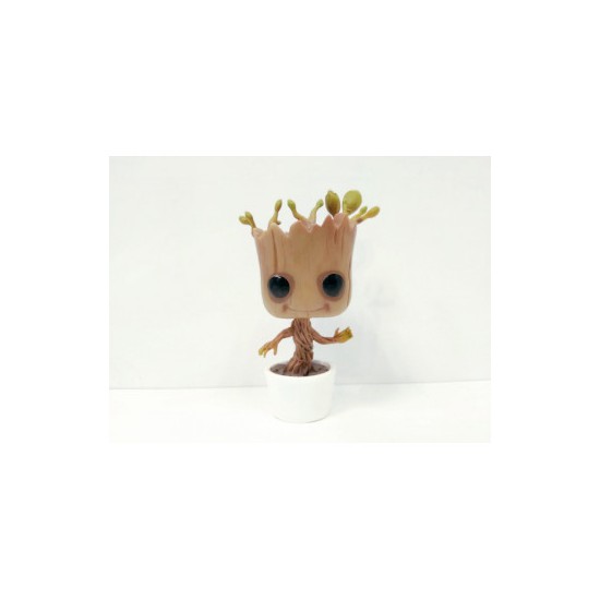 Funko pop bobble marvel los guardianes de la galaxia groot bailando