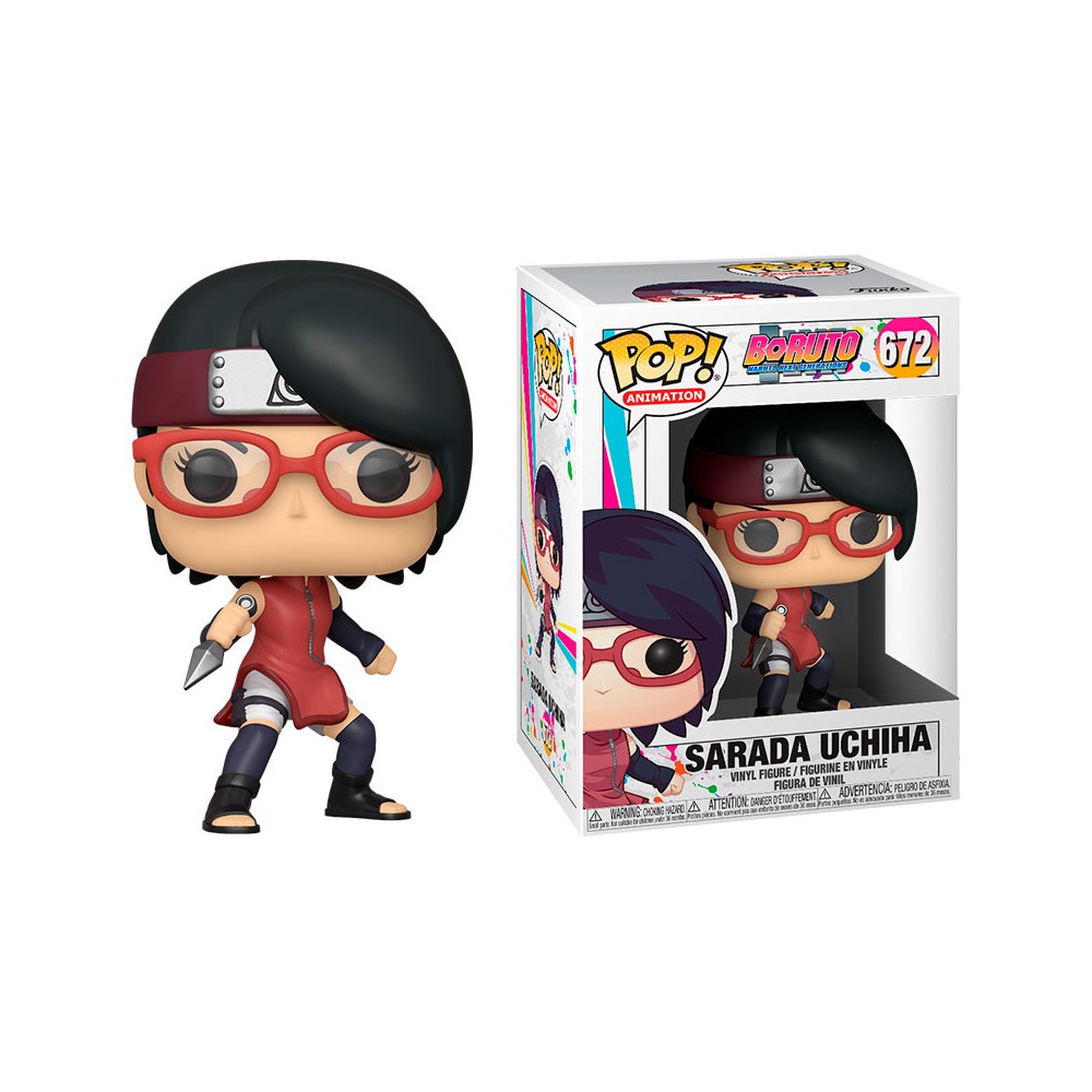 Funko pop animacion boruto sarada uchiha 45426