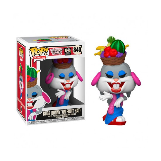 Funko pop looney tunes bugs bunny con fruta 49161