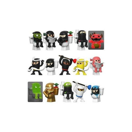 Capsula funko toilet ninjas paka paka 1 unidad 48586