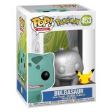 Funko pop jumbo pokemon s6 bulbasaur plateado efecto metalico 10 pulgadas edicion especial exclusivo 59874