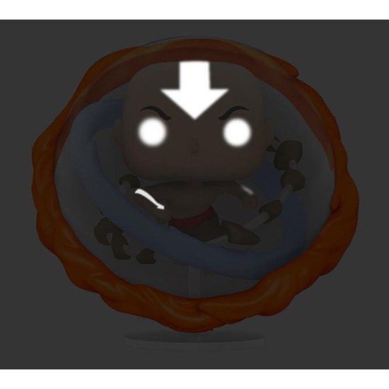 Funko pop animacion avatar the last airbender la leyenda de aang todos los elementos glow in the dark brillo en la oscuridad ed