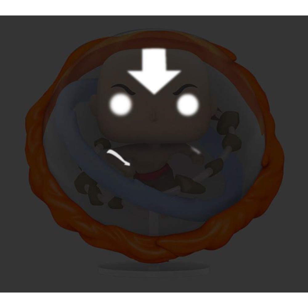 Funko pop animacion avatar the last airbender la leyenda de aang todos los elementos glow in the dark brillo en la oscuridad ed