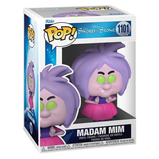 Funko pop disney the sword and the stone merlin el encantador madam mim 49154