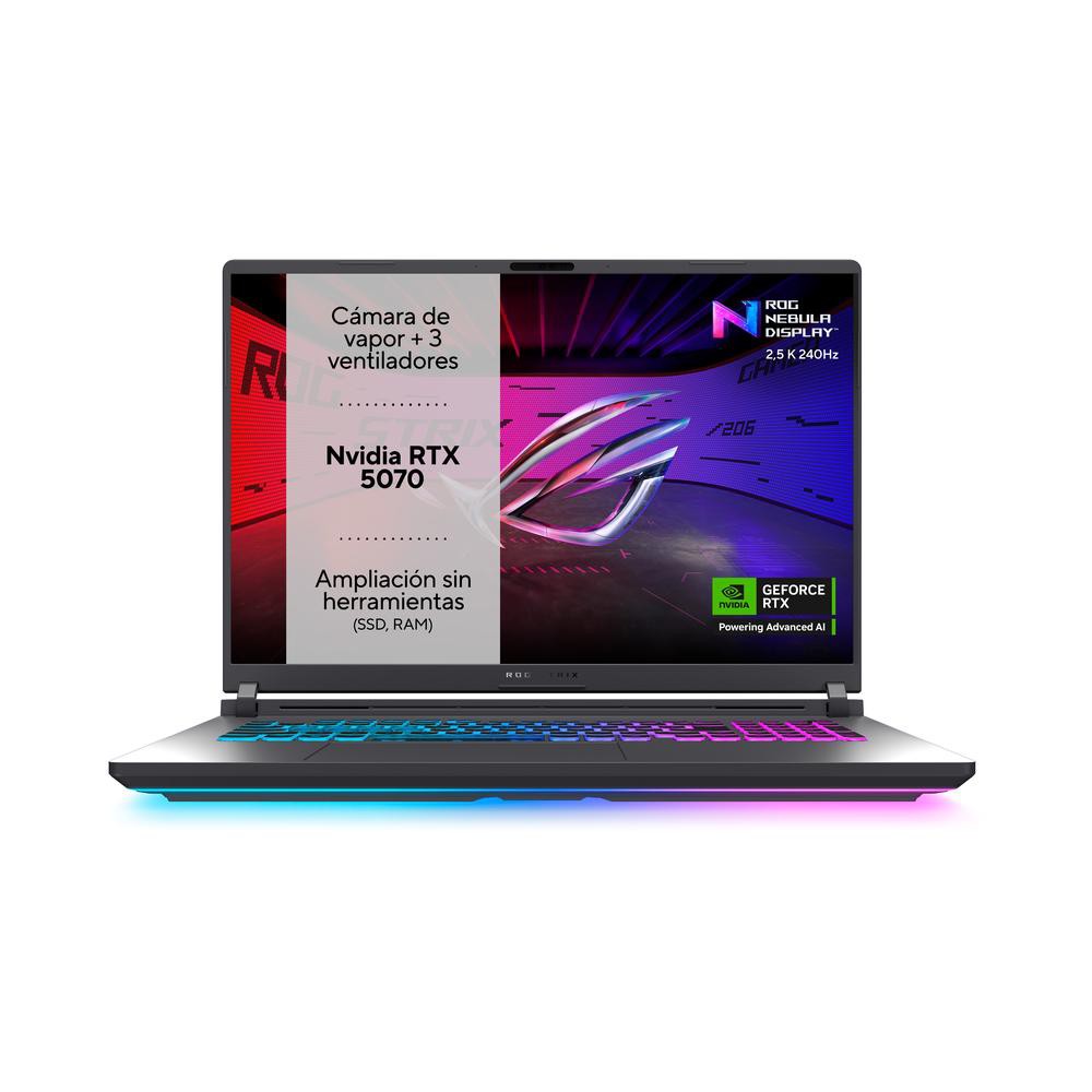 Portatil asus g815lp - s9034 u9 - 275hx 32gb ssd 1tb rtx 5070 8gb 18 pulgadas