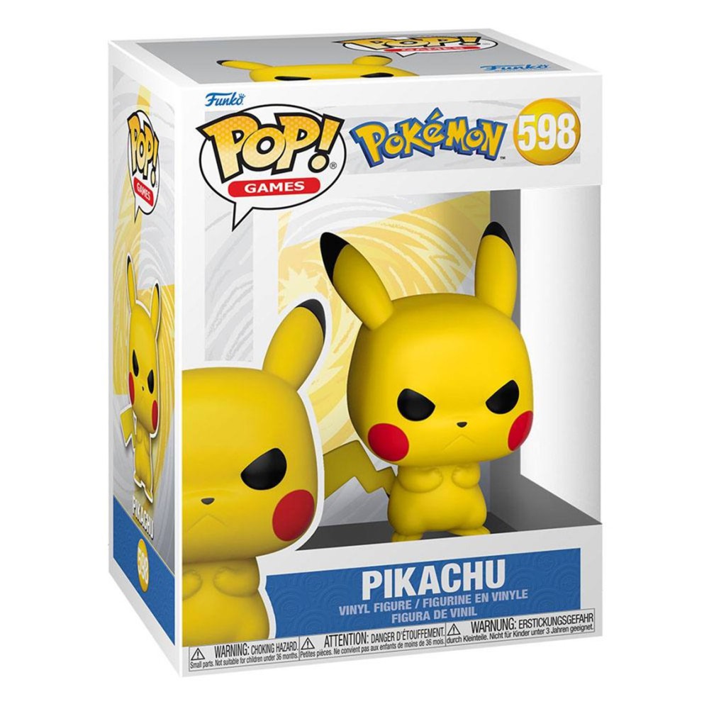 Funko pop pokemon pikachu gruñon 65043