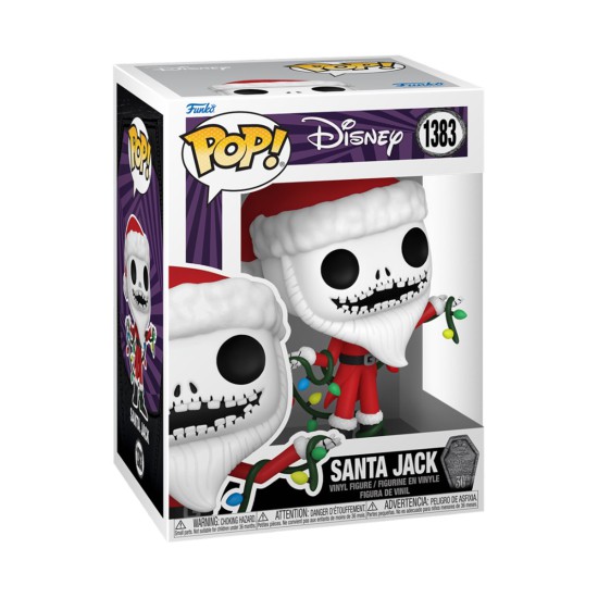 Funko pop disney the nightmare before christmas 30th santa jack 72386