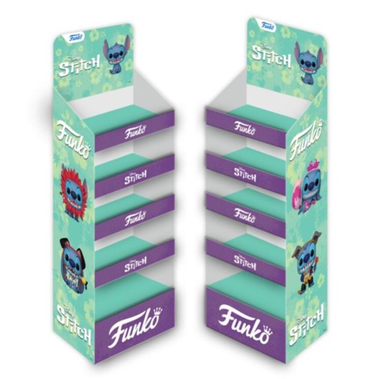 Expositor funko grande 84 unidades disney lilo & stitch stitch