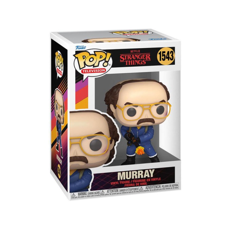 Funko pop tv: stranger things s4 murray with flametrower